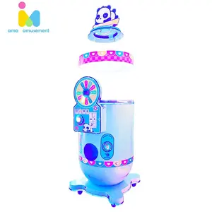 Ama Amusement Snoep Lolly Machine Gumball Machine Muntautomaat Spel Gashapon Capsule Automaat Te Koop