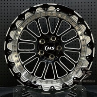 Jantes forgées multi-rayons 5x112 5x120 5x114.3, jantes personnalisées à verrouillage de talon, en alliage d'aluminium tout-terrain, pour course de dragsters, BMW 340i Xdrive