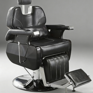 Sillón de Barbero Hidráulico <span class=keywords><strong>Reclinable</strong></span> de Nuevo Diseño, de Dos Niveles, Estilo Vintage, para Peluquería, Salón de Belleza - Product Image 4