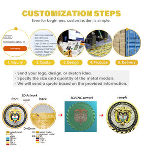 Legge Enforcment Justin Herbert Uss impresa Custom Atchison contea duchi di Hazzard Challenge moneta Policea e spilla - Product Image 5