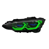 Nouvelles pièces automobiles SJC, phare avant pour BMW Série 4 G22 G80 G82 2021-2023, mise à niveau des phares laser RGB, phare multicolores
