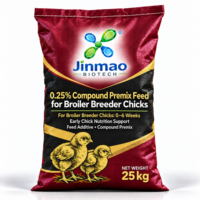 Jinmao 0,25% Additifs en poudre de minéraux et oligo-éléments de qualité alimentaire pour poulets de chair et reproducteurs, origine Sichuan