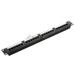 24-Port RJ45 CAT6 e CAT5E Patch Panel Module