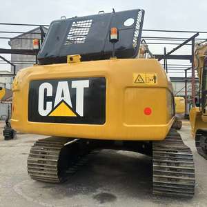 Excavadora de cadenas CAT 323D2L usada de 23 toneladas en excelentes condiciones, con bomba de motor inferior, 8 ruedas de freno, motor CAT 3066, certificación CE - Product Image 6