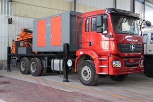 Machine de forage minier <span class=keywords><strong>Hardrock</strong></span> 400m montée sur camion pour puits d'eau - Product Image 6