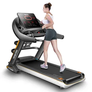 YPOO Fabricante Fitness cinta de correr cuerpo fuerte cinta de correr para el hogar potencia máquina de correr gimnasio con pantalla con aplicación YPOOFIT