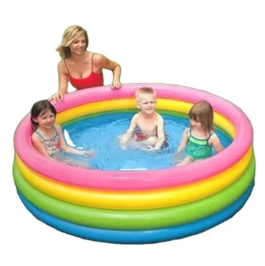 Семейное плавание для детей, для домашнего использования, надувная квадратная ванна для бассейна, Детская летняя водная развлекательная игра