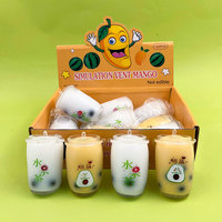 Haute qualité Mini tasse à thé au lait en forme de caoutchouc souple liquide jouets bulle tasse à thé Anti-stress balle Fidget jouets pour enfant
