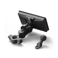 Lecteur multimédia de moto portable avec GPS Android Auto Bluetooth Connectivité Écran IPS Garantie 1 an Lecteur DVD et CD