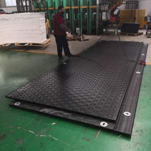 Tapis <span class=keywords><strong>de</strong></span> protection HDPE, sol creux, accès à la route, solution d'accès à la route boueuse, revêtement temporaire <span class=keywords><strong>de</strong></span> la route - Product Image 5