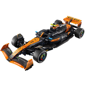 Auto RC Formula 1 in Scala 1:8, Stile McLaren Arancione, Blocchi da Costruzione, Auto da Corsa RC Fai-da-Te, Giocattolo in Mattoncini, Pronto per la Spedizione, Vendita all'Ingrosso - Product Image 1