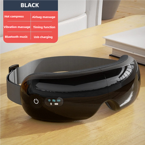 Outils de massage pour les yeux, électriques, sans fil, intelligents, chauffants, produit relaxant pour les yeux, masque de massage musical Bluetooth, masseur oculaire avec chaleur - Product Image 4