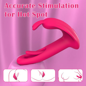 Nuovi giocattoli sessuali per adulti vibratore di coniglio senza fili telecomando G-Spot vibratore femminile masturbatore clitoride massaggiatore - Product Image 4