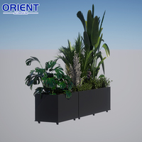 Ventes en gros de pots et jardinières de jardin modernes au design populaire, jardinières de grande taille pour l'extérieur et le jardin