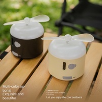 Multifunctionele campingventilatorlamp, oplaadbaar, lange batterijduur, buitenlamp, muggenwerend licht