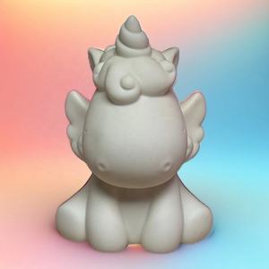 다양한 스타일의 19cm 화이트 엠브리오 베어 에나멜 페인팅 인형, 석고가 아닌 세라믹 페인팅 DIY 핸드메이드 그래피티 장난감 - Product Image 1