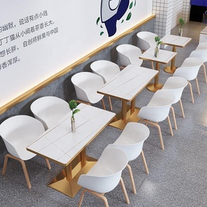 Youtai Commercial Solid Wood Modern <strong>Stable</strong> <strong>Table</strong> and Rectangular Round <strong>Table</strong> for Fast Food Restaurant - Product Image 3