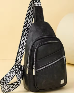 กระเป๋าสะพายข้างแฟชั่นคุณภาพสูง เป็นกระเป๋าลำลองสำหรับธุรกิจที่มีน้ำหนักเบา เรียบง่าย ทันสมัย และคลาสสิกสำหรับผู้ชายและผู้หญิง - Product Image 1