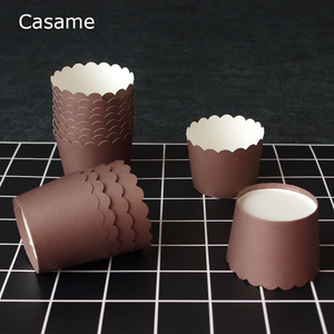 Souffle Paper Baking Cups Baking Cake Cup Paper Cupcake Liner for Muffin Mini Cakes