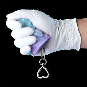 Colgante erótico YOCY, colgante de consolador de silicona, consolador de fantasía, tapón Anal de tamaño pequeño, llavero erótico, accesorio, productos para adultos, venta al por mayor - Product Image 6