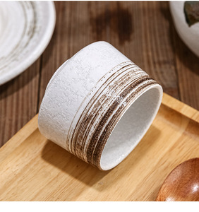 200ml/6.7oz gốm cốc trà cho cà phê Milkshake Cappuccino <span class=keywords><strong>Latte</strong></span> sữa chua Matte sứ cốc nước cho nhà khách sạn nhà hàng sử dụng - Product Image 5