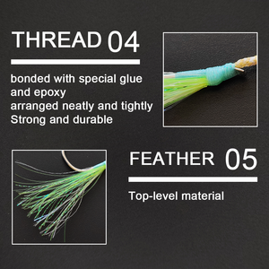 Amo <span class=keywords><strong>da</strong></span> <span class=keywords><strong>Pesca</strong></span> XUHANG MAG PXSW02-GT in Acciaio ad Alto Tenore di Carbonio, Luminoso UV, per <span class=keywords><strong>Pesca</strong></span> di Siluri, Spigole, Merluzzo - Fiumi d'Acqua Dolce, Slow Jigging - Product Image 5