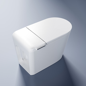 Inodoro de cerámica con bidé inteligente IPX4 con control remoto, asiento de calefacción instantánea automática, armario de inodoro con instalaciones avanzadas - Product Image 5