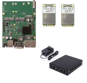 Original nuevo RBM33G Dual SIM 3G/LTE M.2 dos ranuras MiniPCIe potente OEM <span class=keywords><strong>RouterBOARD</strong></span> - Product Image 1