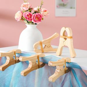 Clip forti fatte a mano in <span class=keywords><strong>legno</strong></span> per giocare a coperte da costruzione <span class=keywords><strong>di</strong></span> seta - Product Image 5