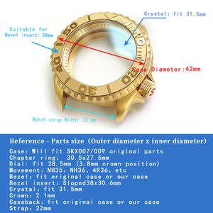New Custom Matte <b>Watch</b> <b>Case</b> Fit for NH35 NH36 4R 6R Movement for SEIKO SKX007 Sapphire Crystal 20ATM Waterproof <b>Watch</b> <b>Case</b> Parts - Product Image 3