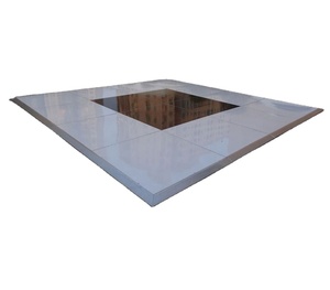 Pista de baile de fiesta cuadrada negra blanca exterior brillante pista de baile de boda - Product Image 3