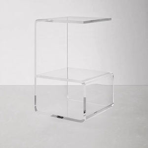<span class=keywords><strong>Tavolino</strong></span> da Caffè in Acrilico Trasparente, Comodino Personalizzato per Cameretta Bambini, Portariviste per Bagno, Arredamento Casa - Product Image 2