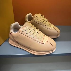 Zapatillas Deportivas Casuales Estilo Baloncesto Color Naranja para Hombre con Logotipo Personalizado, Zapatillas para Caminar con Cordones - Product Image 2