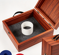 Boîte à linge en bois - Légère et portable pour une utilisation en intérieur/extérieur