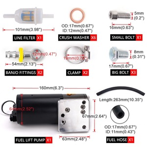 ปั๊มบูสเตอร์เชื้อเพลิงสำหรับ Dodge Ram 2500 3500 5.9L ชุดติดตั้งอัพเกรด1998 2002 - Product Image 2