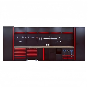 Tùy chỉnh Heavy-Duty công cụ tự động xe đẩy Tủ thiết kế mới kim loại nhà để xe Combo lưu trữ Organizer với OEM hỗ trợ - Product Image 1