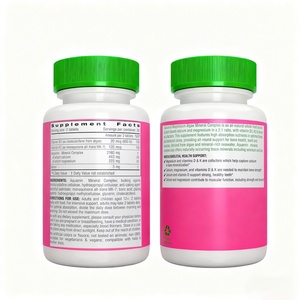 Tabletas de Complejo Mineral de Algas de Marca Privada con Calcio y Magnesio para Adultos, Alta Absorción, Densidad Mineral Ósea, Función Muscular - Product Image 2