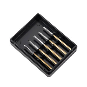 Fraise à carbure de tungstène Endo-Z + fraises à dents <span class=keywords><strong>impact</strong></span>ées Zekrya, tige FG haute vitesse pour clinique dentaire, chirurgie buccale - Product Image 5