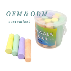 Bán Buôn 15Pcs Sinh Thái Trường Không Bụi Màu Vẽ Ngoài Trời <span class=keywords><strong>Jumbo</strong></span> Dễ Dàng Grip Vỉa hè Chalk <span class=keywords><strong>Set</strong></span> Cho Trẻ Mới Biết Đi - Product Image 1