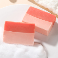 Savon éclaircissant et blanchissant à l'acide kojique MOOYAM OEM, savon pour le visage et le corps, savon artisanal au glutathion, 100g