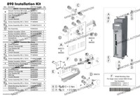 Variateur de fréquence triphasé PARKER 890CD-532160B0-000-1A000 7500W avec contrôle V/F et vectoriel IP20
