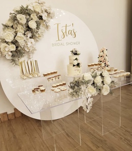 <strong>Clear</strong> Outdoor or Indoor Decoration Acrylic Wedding <strong>Table</strong> - Product Image 4