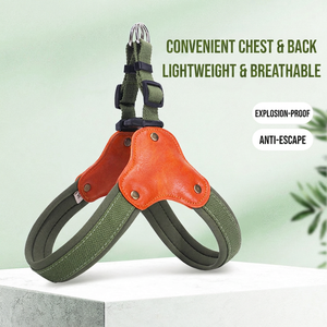 Adjustable Chest And Back <b>Harness</b> For Medium Dogs Breathable Padded Anti Escape Dog <b>Harness</b> - Product Image 2