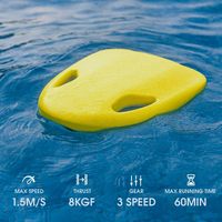 CAMORO 92.5Wh planche de natation avec batterie planche d'entraînement de natation électrique 3 vitesses planche de piscine pour adultes enfants