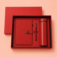 Ensemble cadeau de carnet A5 personnalisé avec impression de logo, journal épaissi, souvenir d'entreprise, boîte cadeau
