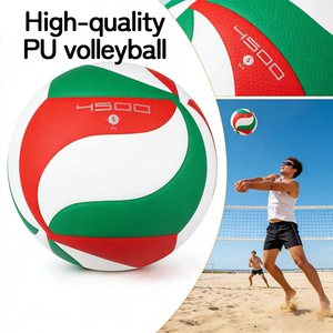 Balón de Voleibol de Microfibra PU de Alto Rebote para Entrenamiento, Equipo Escolar, Logotipo Personalizado - Product Image 4