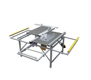 TT280 fabrika çıkış ağaç İşleme sürgülü masa testere makineleri taşınabilir ahşap Panel kesme tozsuz çift testere makinesi