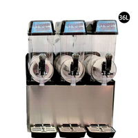 Machine commerciale à boissons et à vin à trois cylindres pour la fonte de la neige, de la boue et de la glace pilée, vente en gros en Chine