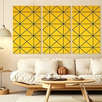 Panneaux décoratifs en feutre écologiques 100% polyester, autocollants muraux modernes pour la protection des murs
