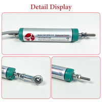 Vielseitiger KPM Linearer Wegsensor 300mm Hub Positionswandler Edelstahl IP65 Schutz 0,05% Linearität für